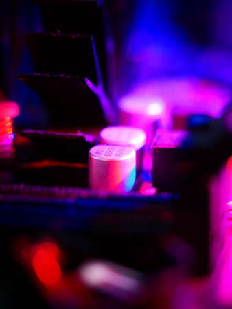 AI. Circuit board. Technology background. Central Computer Processors CPU concept. Motherboard...