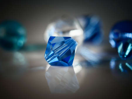 Multi-colored antique or vintage sewing buttons: Celluloid Buttons, Bakelite Buttons, Lucite Buttons, vegetable Ivory, metal, China, glass, and mother of pearl.の写真素材