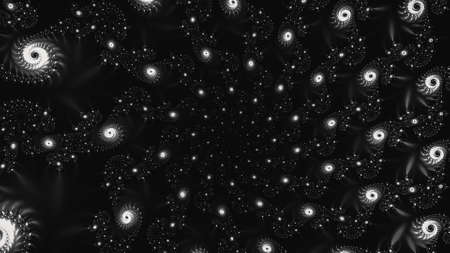 Abstract Computer generated Fractal design. A fractal is a never-ending pattern. Fractals are infinitely complex patterns that are self-similar across different scales. Great for cell phone wallpaperの写真素材