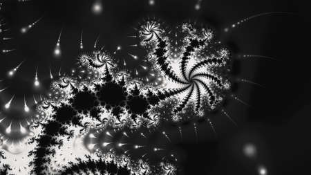 Abstract Computer generated Fractal design. A fractal is a never-ending pattern. Fractals are infinitely complex patterns that are self-similar across different scales. Great for cell phone wallpaperの写真素材