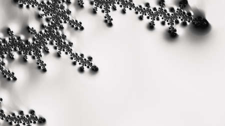 Abstract Computer generated Fractal design. A fractal is a never-ending pattern. Fractals are infinitely complex patterns that are self-similar across different scales. Great for cell phone wallpaperの写真素材