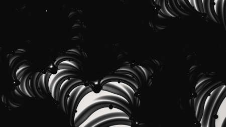 Abstract Computer generated Fractal design. A fractal is a never-ending pattern. Fractals are infinitely complex patterns that are self-similar across different scales. Great for cell phone wallpaperの写真素材