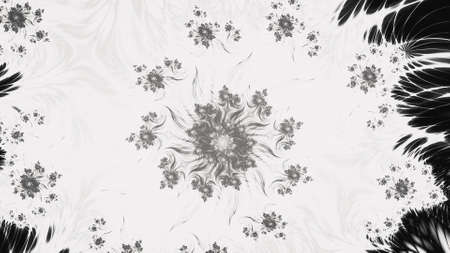 Abstract Computer generated Fractal design. A fractal is a never-ending pattern. Fractals are infinitely complex patterns that are self-similar across different scales. Great for cell phone wallpaperの写真素材