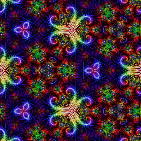 Abstract Computer generated Fractal design. A fractal is a never-ending pattern. Fractals are...