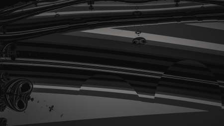 Abstract Computer generated Fractal design. A fractal is a never-ending pattern. Fractals are infinitely complex patterns that are self-similar across different scales. Great for cell phone wallpaperの写真素材