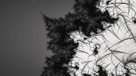 Abstract Computer generated Fractal design. A fractal is a never-ending pattern. Fractals are infinitely complex patterns that are self-similar across different scales. Great for cell phone wallpaperの写真素材