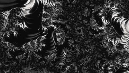 Abstract Computer generated Fractal design. A fractal is a never-ending pattern. Fractals are infinitely complex patterns that are self-similar across different scales. Great for cell phone wallpaperの写真素材