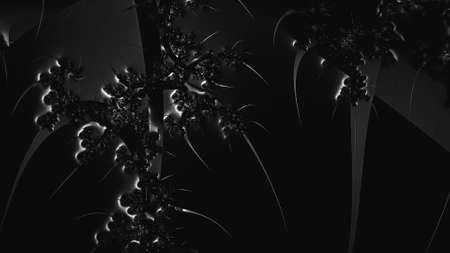 Abstract Computer generated Fractal design. A fractal is a never-ending pattern. Fractals are infinitely complex patterns that are self-similar across different scales. Great for cell phone wallpaperの写真素材