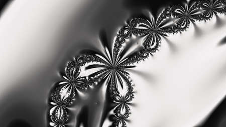 Abstract Computer generated Fractal design. A fractal is a never-ending pattern. Fractals are infinitely complex patterns that are self-similar across different scales. Great for cell phone wallpaperの写真素材
