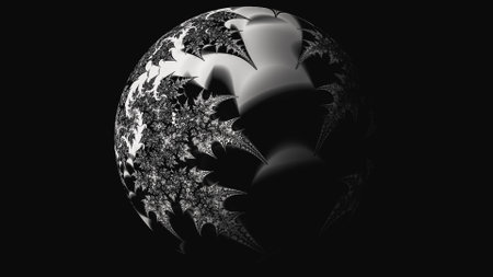 Abstract Computer generated Fractal design. A fractal is a never-ending pattern. Fractals are...