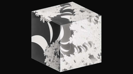 Abstract Computer generated Fractal design. A fractal is a never-ending pattern. Fractals are...