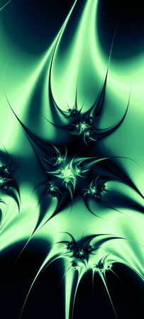 Abstract Computer generated Fractal design. A fractal is a never-ending pattern. Fractals are infinitely complex patterns that are self-similar across different scales. Great for cell phone wallpaperの写真素材