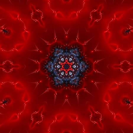 Abstract Computer generated Fractal design. A fractal is a never-ending pattern. Fractals are infinitely complex patterns that are self-similar across different scales. Great for cell phone wallpaperの写真素材