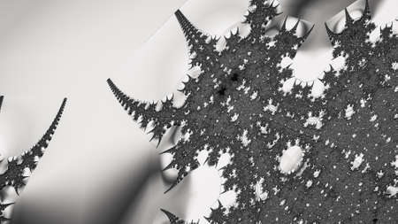 Abstract Computer generated Fractal design. A fractal is a never-ending pattern. Fractals are infinitely complex patterns that are self-similar across different scales. Great for cell phone wallpaperの写真素材