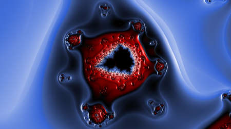 Abstract Computer generated Fractal design. A fractal is a never-ending pattern. Fractals are...