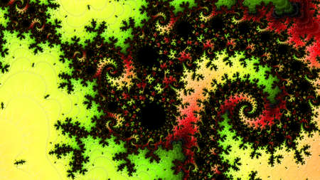 Abstract Computer generated Fractal design. A fractal is a never-ending pattern. Fractals are...