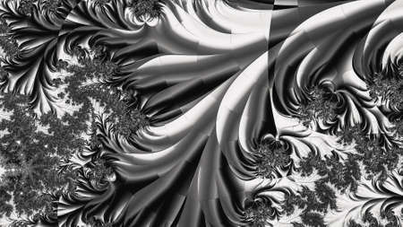 Abstract Computer generated Fractal design. A fractal is a never-ending pattern. Fractals are infinitely complex patterns that are self-similar across different scales. Great for cell phone wallpaperの写真素材