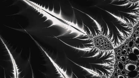 Abstract Computer generated Fractal design. A fractal is a never-ending pattern. Fractals are infinitely complex patterns that are self-similar across different scales. Great for cell phone wallpaperの写真素材