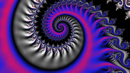 Abstract Computer generated Fractal design. A fractal is a never-ending pattern. Fractals are...
