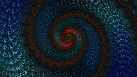 Abstract Computer generated Fractal design. A fractal is a never-ending pattern. Fractals are...