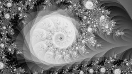 Abstract Computer generated Fractal design. A fractal is a never-ending pattern. Fractals are infinitely complex patterns that are self-similar across different scales. Great for cell phone wallpaperの写真素材