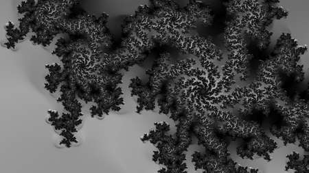 Abstract Computer generated Fractal design. A fractal is a never-ending pattern. Fractals are infinitely complex patterns that are self-similar across different scales. Great for cell phone wallpaperの写真素材