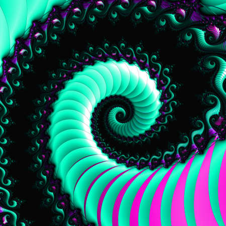 Abstract Computer generated Fractal design. A fractal is a never-ending pattern. Fractals are...