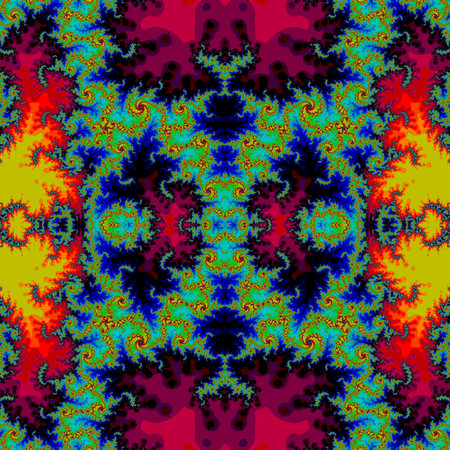 Abstract Computer generated Fractal design. A fractal is a never-ending pattern. Fractals are infinitely complex patterns that are self-similar across different scales. Great for cell phone wallpaperの写真素材