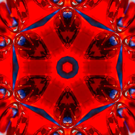 Abstract Computer generated Fractal design. A fractal is a never-ending pattern. Fractals are infinitely complex patterns that are self-similar across different scales. Great for cell phone wallpaperの写真素材