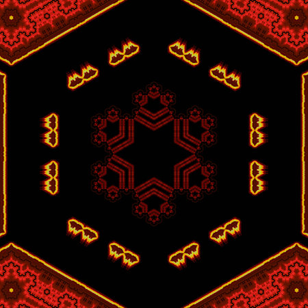 Abstract Computer generated Fractal design. A fractal is a never-ending pattern. Fractals are...