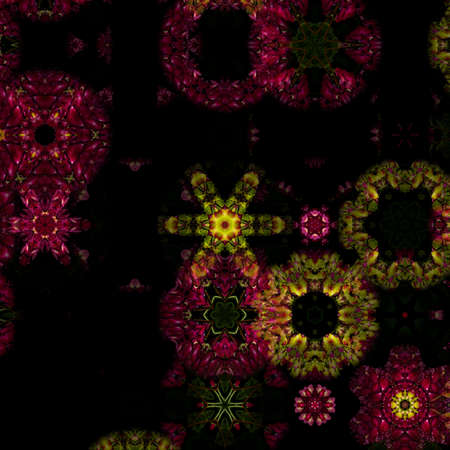 Abstract Computer generated Fractal design. A fractal is a never-ending pattern. Fractals are infinitely complex patterns that are self-similar across different scales. Great for cell phone wallpaperの写真素材