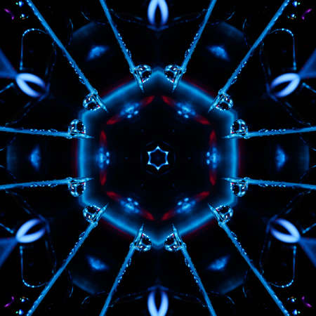 Abstract Computer generated Fractal design. A fractal is a never-ending pattern. Fractals are infinitely complex patterns that are self-similar across different scales. Great for cell phone wallpaperの写真素材