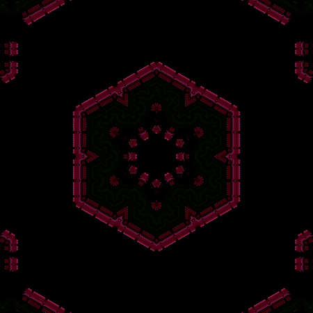Abstract Computer generated Fractal design. A fractal is a never-ending pattern. Fractals are...