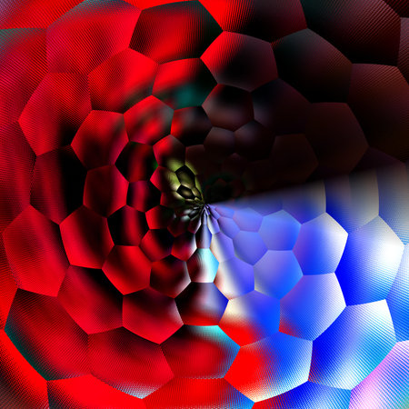 Abstract Computer generated Fractal design. A fractal is a never-ending pattern. Fractals are infinitely complex patterns that are self-similar across different scales. Great for cell phone wallpaperの写真素材