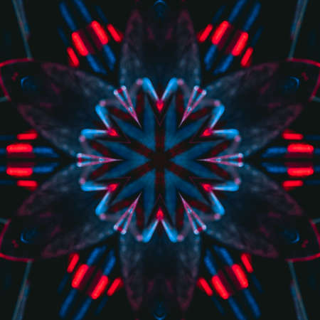 Abstract Computer generated Fractal design. A fractal is a never-ending pattern. Fractals are infinitely complex patterns that are self-similar across different scales. Great for cell phone wallpaperの写真素材