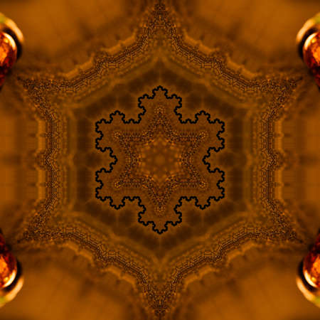 Abstract Computer generated Fractal design. A fractal is a never-ending pattern. Fractals are...