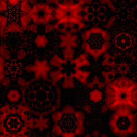 Seamless pattern with multicolored snowflakes. Design for Christmas and New Year greeting cards,...