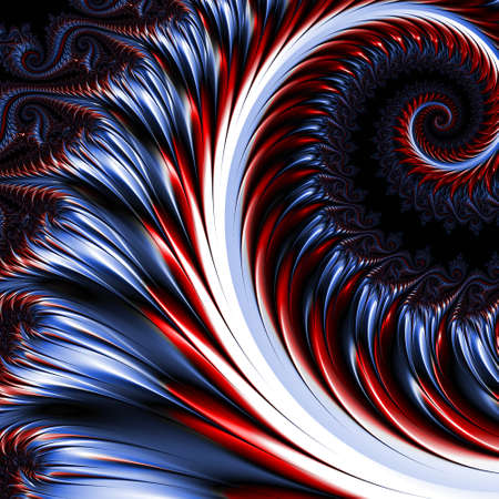 Abstract Computer generated Fractal design. A fractal is a never-ending pattern. Fractals are infinitely complex patterns that are self-similar across different scales. Great for cell phone wallpaperの写真素材