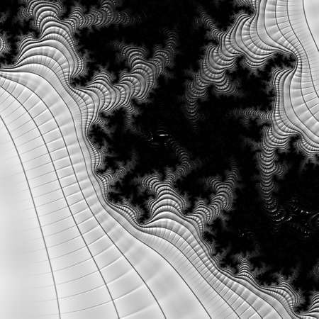 Abstract Computer generated Fractal design. A fractal is a never-ending pattern. Fractals are infinitely complex patterns that are self-similar across different scales. Great for cell phone wallpaperの写真素材