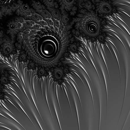 Abstract Computer generated Fractal design. A fractal is a never-ending pattern. Fractals are infinitely complex patterns that are self-similar across different scales. Great for cell phone wallpaperの写真素材