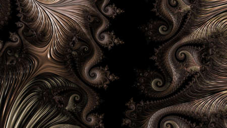 Abstract Computer generated Fractal design. A fractal is a never-ending pattern. Fractals are infinitely complex patterns that are self-similar across different scales. Great for cell phone wallpaperの写真素材