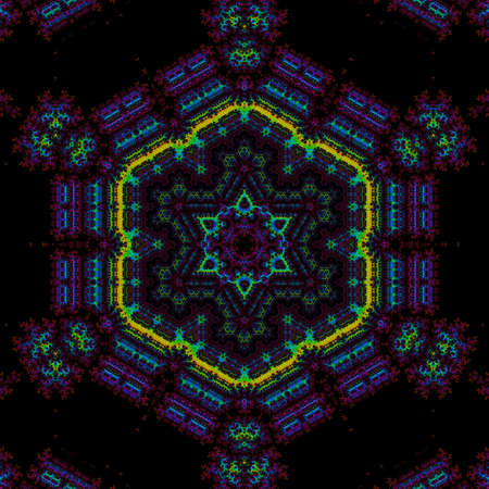 Abstract Computer generated Fractal design. A fractal is a never-ending pattern. Fractals are...