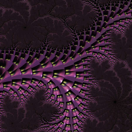 Abstract Computer generated Fractal design. A fractal is a never-ending pattern. Fractals are infinitely complex patterns that are self-similar across different scales. Great for cell phone wallpaperの写真素材