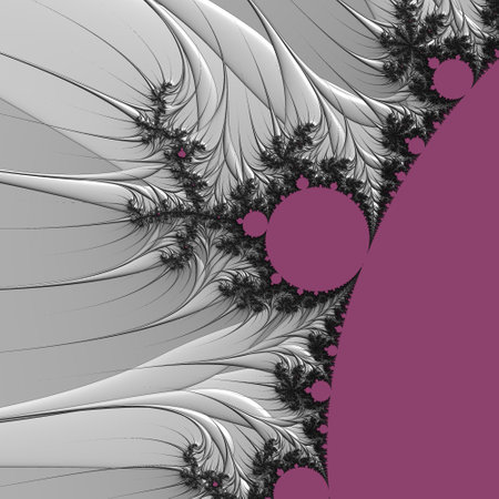 Abstract Computer generated Fractal design. A fractal is a never-ending pattern. Fractals are infinitely complex patterns that are self-similar across different scales. Great for cell phone wallpaperの写真素材