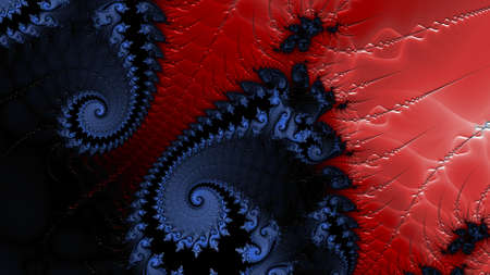 Abstract Computer generated Fractal design. A fractal is a never-ending pattern. Fractals are infinitely complex patterns that are self-similar across different scales. Great for cell phone wallpaperの写真素材