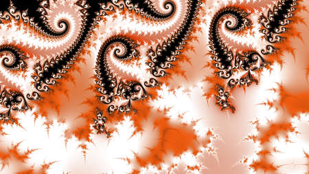 Abstract Computer generated Fractal design. A fractal is a never-ending pattern. Fractals are infinitely complex patterns that are self-similar across different scales. Great for cell phone wallpaperの写真素材