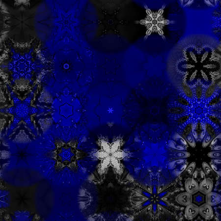 Colorful Watercolor Multi Kaleidoscope Varieties