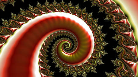 Abstract Computer generated Fractal design. A fractal is a never-ending pattern. Fractals are...