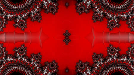 Abstract Computer generated Fractal design. A fractal is a never-ending pattern. Fractals are infinitely complex patterns that are self-similar across different scales. Great for cell phone wallpaperの写真素材