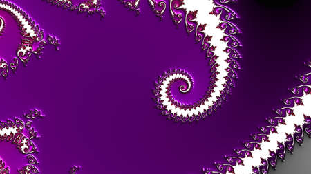 Abstract Computer generated Fractal design. A fractal is a never-ending pattern. Fractals are infinitely complex patterns that are self-similar across different scales. Great for cell phone wallpaperの写真素材